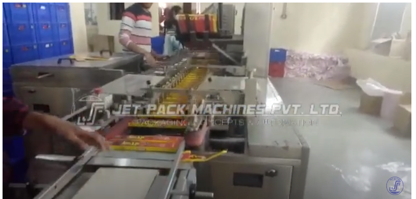 You are currently viewing Agarbatti Carton Packaging Machine | Automatic Carton Collating Over Wrapping Machine