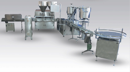 Automatic Cream Filling / Shampoo Filling Line Manufacturer