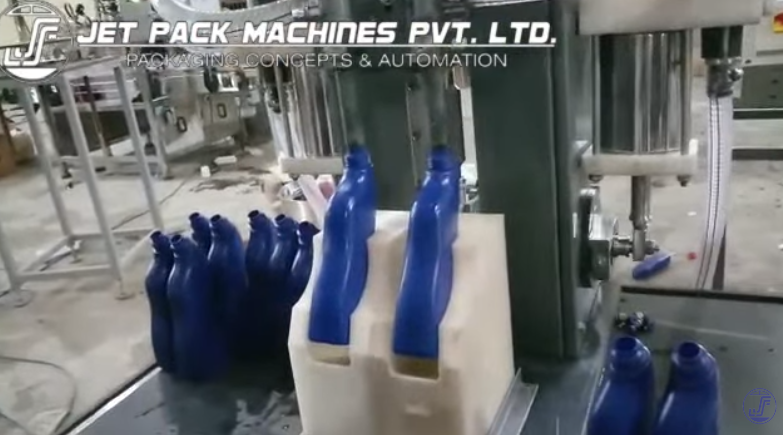 You are currently viewing Semi Automatic Toilet Cleaner Filling Machine